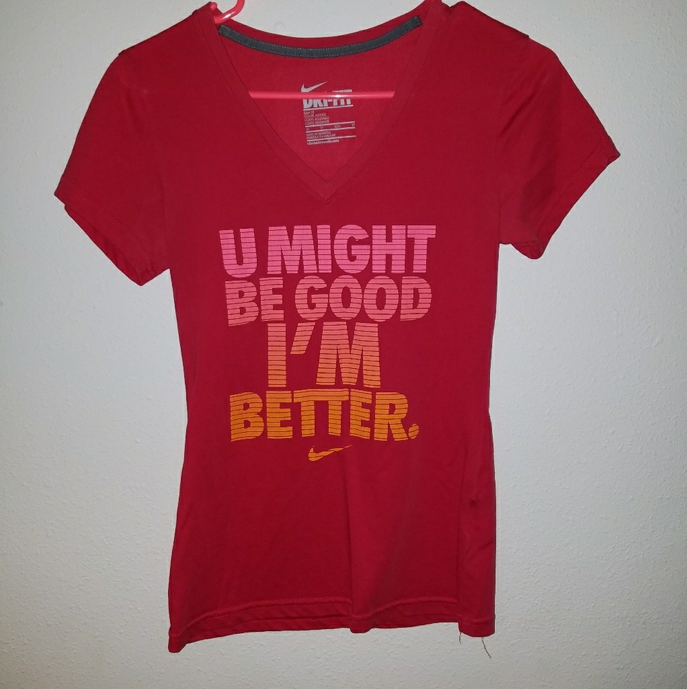 Nike pink t-shirt